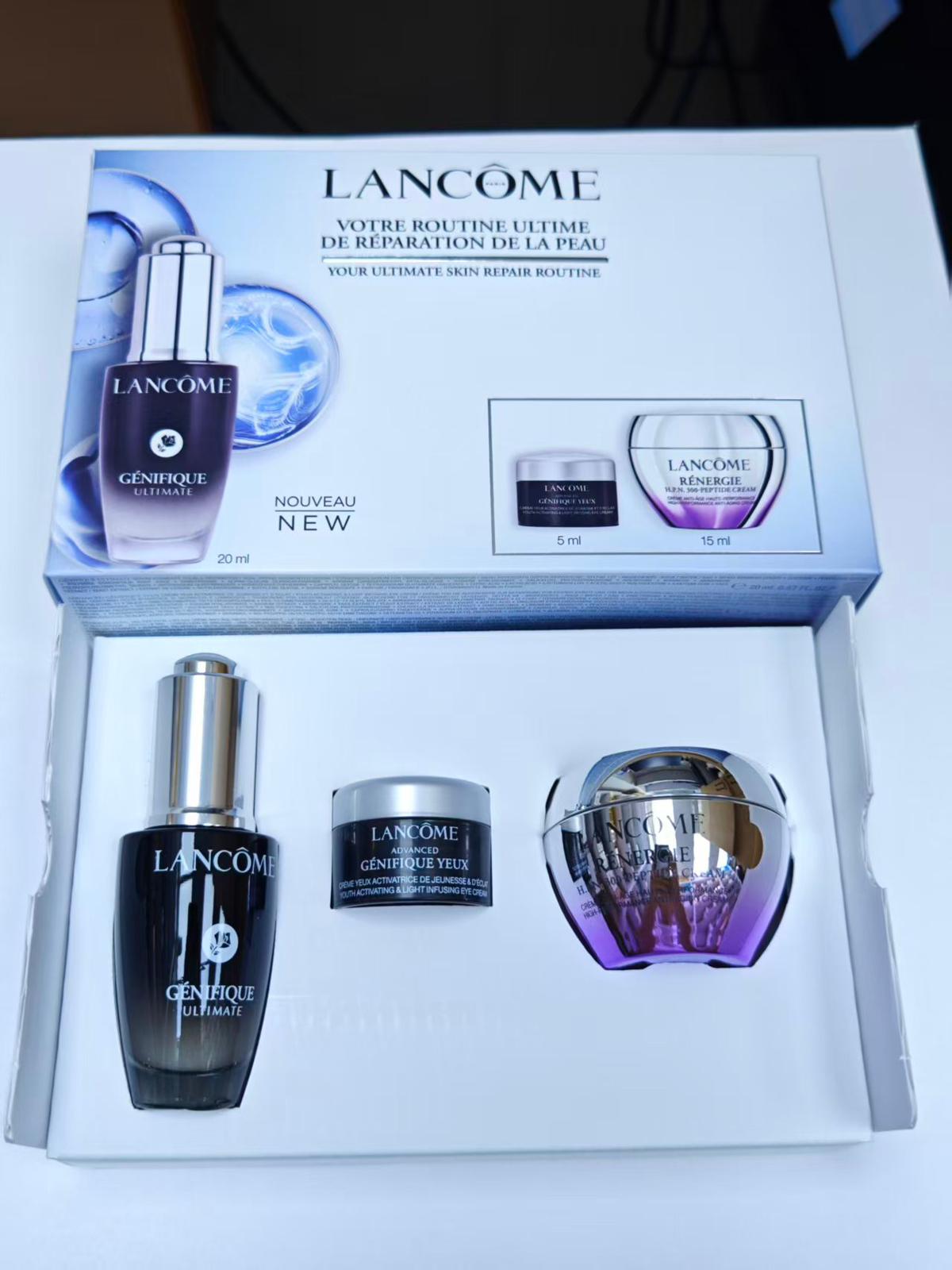 Lancome 蘭蔻超修中樣三件套