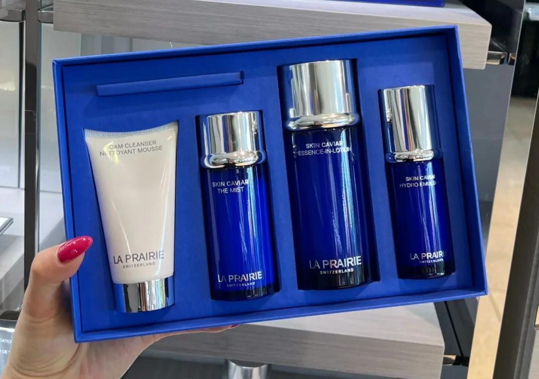 La prairie 萊伯妮藍魚子限量四件套